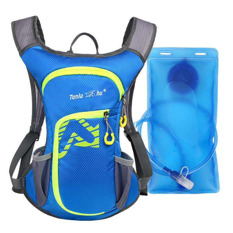 Bike Ride Cycling Pack Outdoor Sport Knapsack Running Jogging Hiking Marathon Climbing Travel Backpack Hydration Water Bag Place Blue Water bag 0 - Tophatter Daily Deals