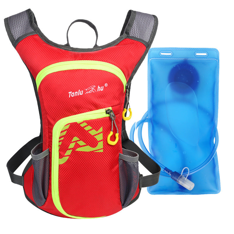 Bike Ride Cycling Pack Outdoor Sport Knapsack Running Jogging Hiking Marathon Climbing Travel Backpack Hydration Water Bag Place Red Water bag 0 - Tophatter Daily Deals