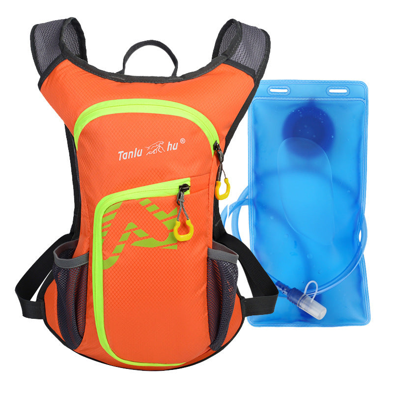 Bike Ride Cycling Pack Outdoor Sport Knapsack Running Jogging Hiking Marathon Climbing Travel Backpack Hydration Water Bag Place Orange Water bag 0 - Tophatter Daily Deals