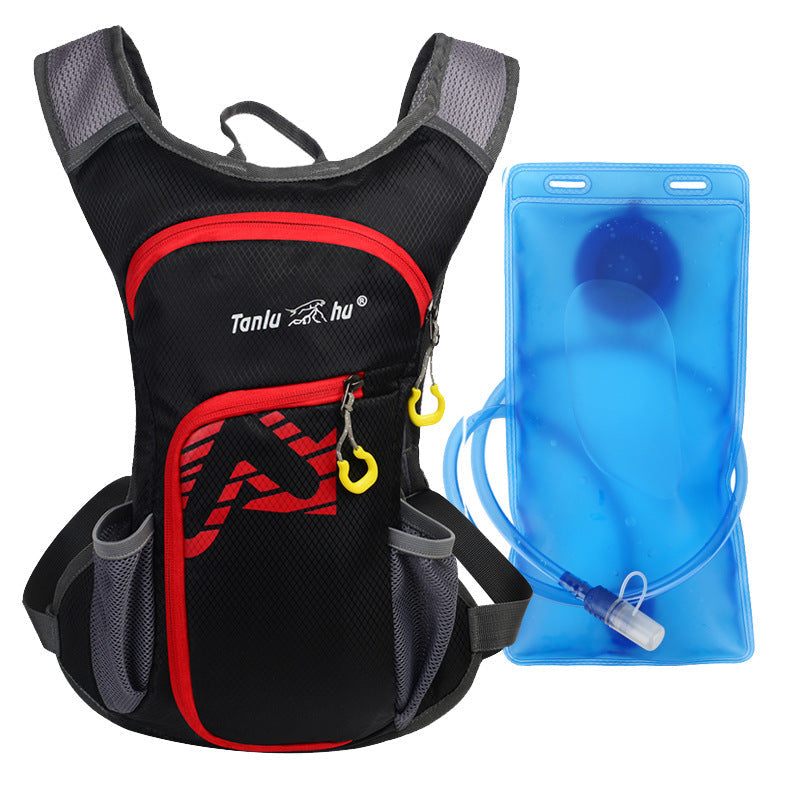 Bike Ride Cycling Pack Outdoor Sport Knapsack Running Jogging Hiking Marathon Climbing Travel Backpack Hydration Water Bag Place Black Water bag 0 - Tophatter Daily Deals