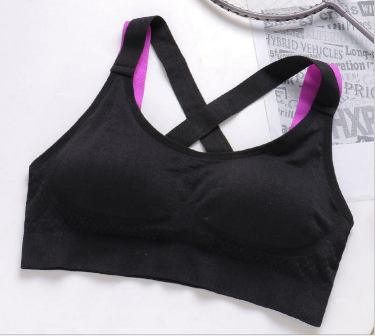 Beautiful Back Sports Underwear Without Steel Ring Black F 0 - Tophatter Daily Deals