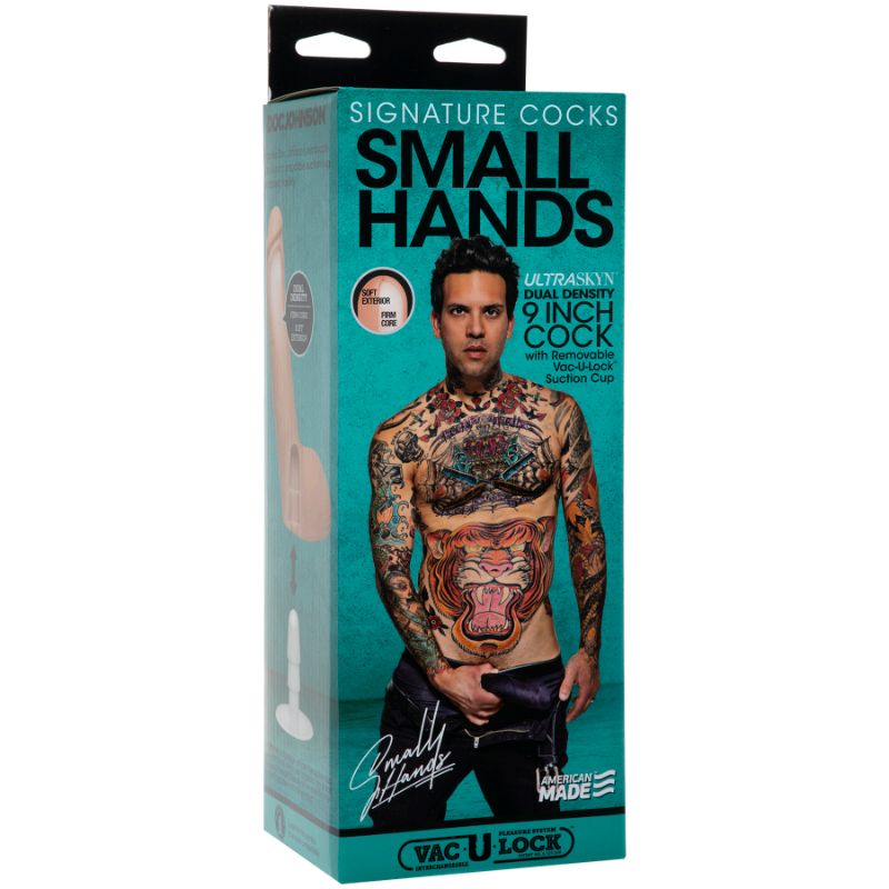 Small Hands Cock w Removable Vac-U-Lock Suction Cup Vanilla 9 Inch > Dildos > Performer Replica - Tophatter Daily Deals