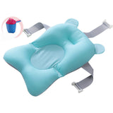 Bathing Rack Can Sit And Lie Round Basin Can Be Used For Bathing Artifact Bath Net Blue plus shampoo cup 0 - Tophatter Daily Deals