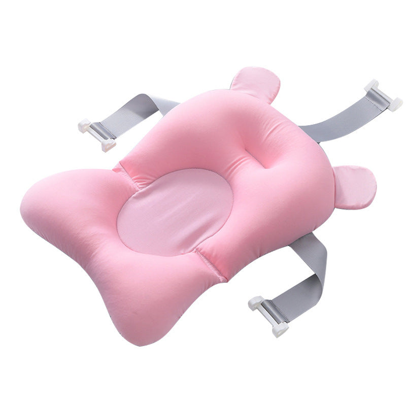 Bathing Rack Can Sit And Lie Round Basin Can Be Used For Bathing Artifact Bath Net Pink 0 - Tophatter Daily Deals