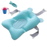 Bathing Rack Can Sit And Lie Round Basin Can Be Used For Bathing Artifact Bath Net Blue thermometer shampoo cup 0 - Tophatter Daily Deals
