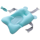 Bathing Rack Can Sit And Lie Round Basin Can Be Used For Bathing Artifact Bath Net Blue plus water thermometer 0 - Tophatter Daily Deals