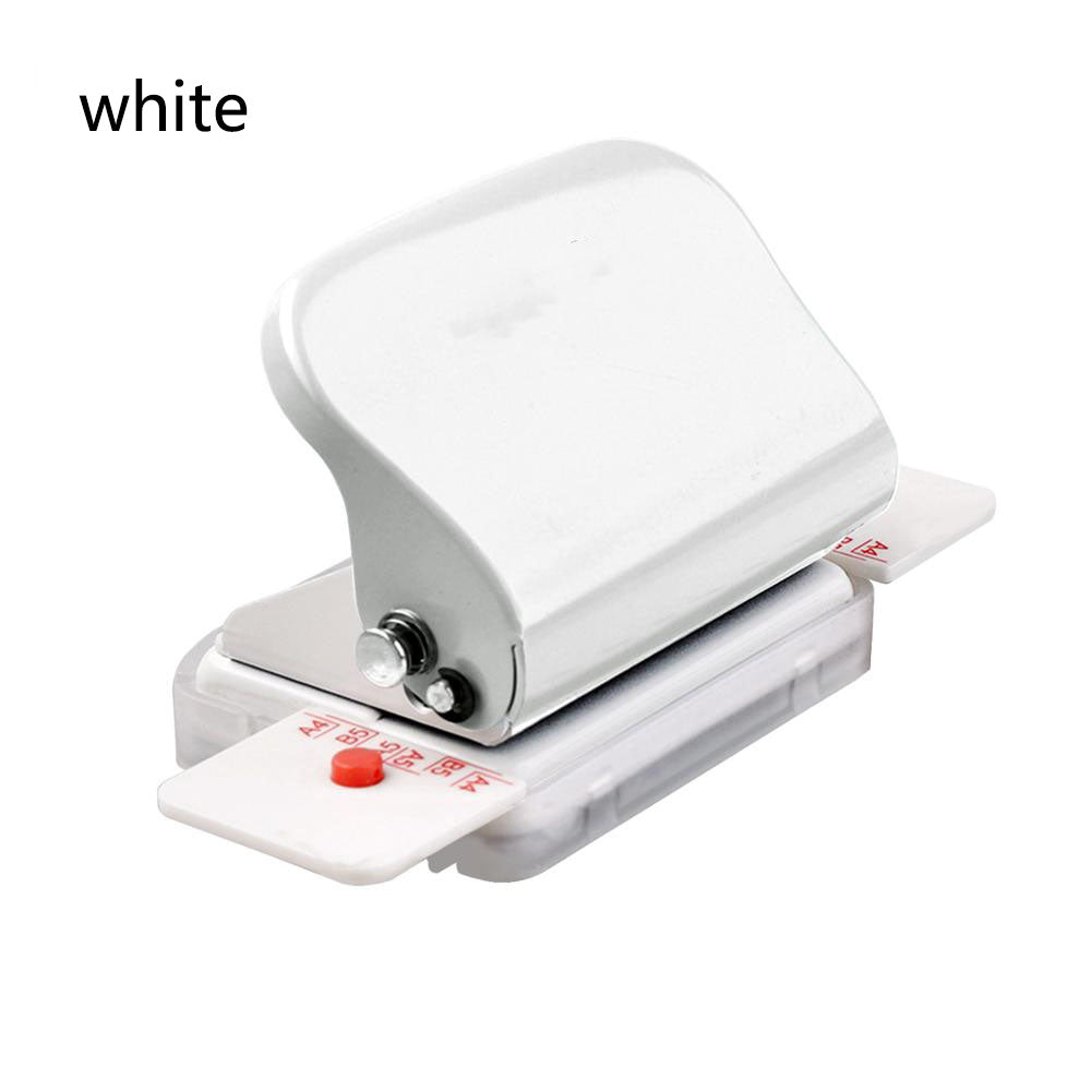 A4 Punching And Binding Manual Puncher White 0 - Tophatter Daily Deals
