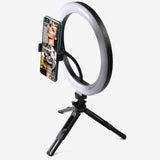 Bluetooth mobile phone live broadcast stand 10-inch ring mobile phone fill light desktop stand 0 - Tophatter Daily Deals