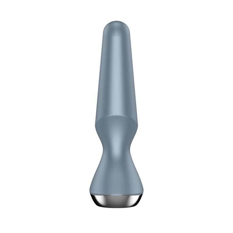 Satisfyer Plug-ilicious 2 Ice Blue - Vibrating Plug > Anal Range > Vibrating Butt Plugs - Tophatter Daily Deals