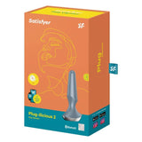 Satisfyer Plug-ilicious 2 Ice Blue - Vibrating Plug > Anal Range > Vibrating Butt Plugs - Tophatter Daily Deals