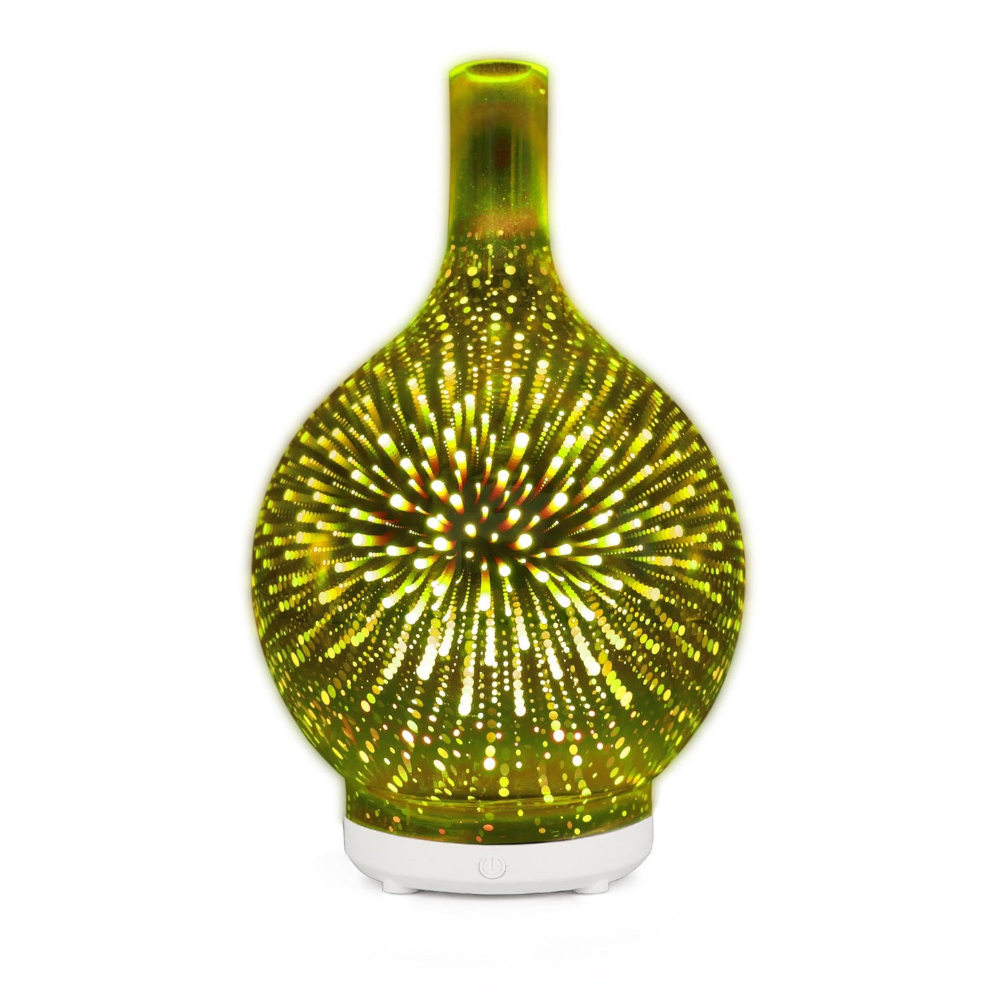 5V Glass Colorful Vase Humidifier 0 - Tophatter Daily Deals