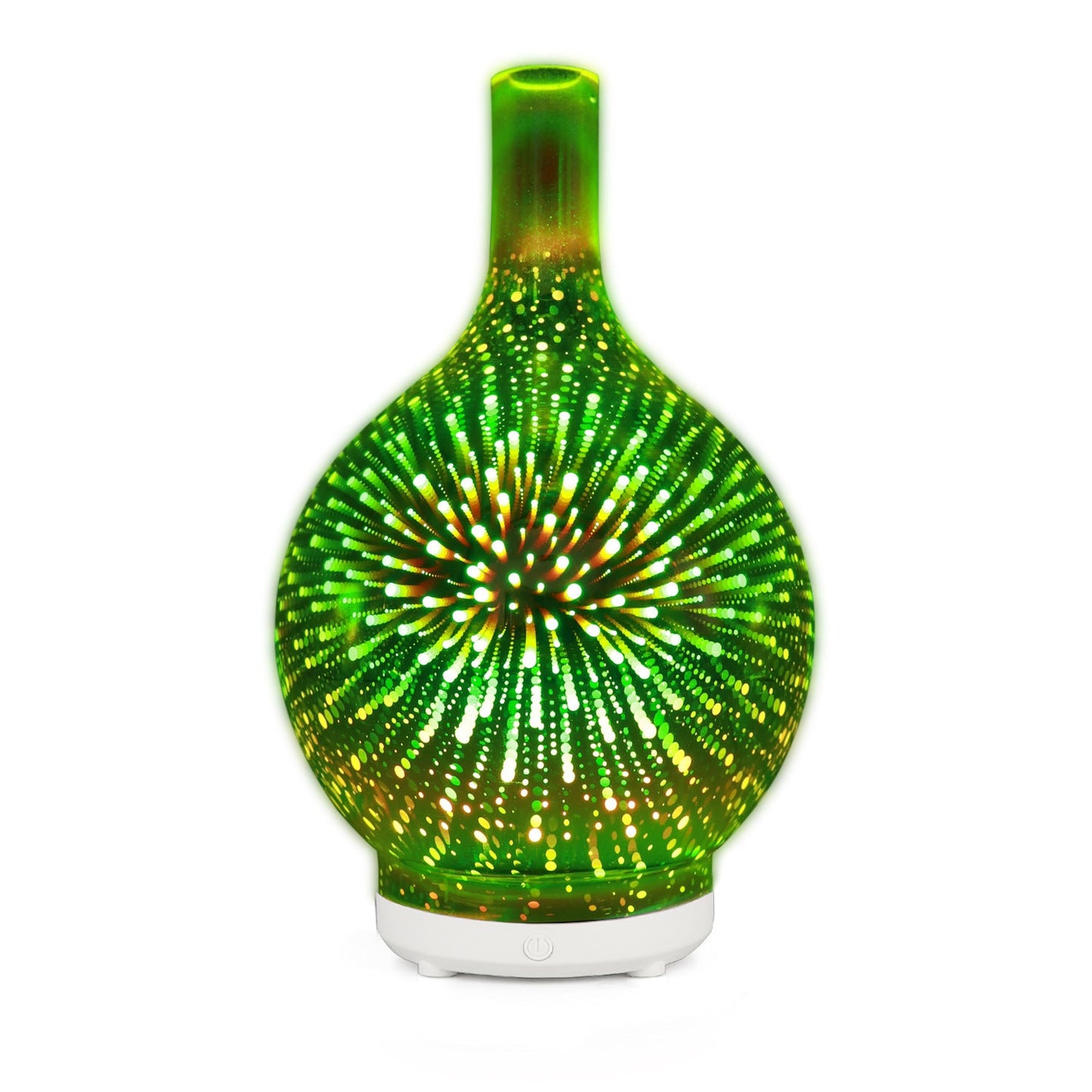 5V Glass Colorful Vase Humidifier 0 - Tophatter Daily Deals