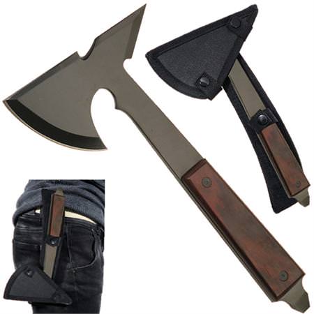 Tactical Tomahawk Throwing Axe - TOPHATTER'S ARMORY DEALS Collectible Weapons - Tophatter Daily Deals