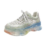Breathable Casual Shoes Sports Shoes Silver 0 - Tophatter Daily Deals