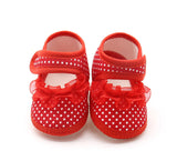 Baby Soft-Soled Shoes Baby Shoes Spring And Autumn Models Baby Toddler Shoes Red 0 - Tophatter Daily Deals