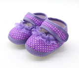 Baby Soft-Soled Shoes Baby Shoes Spring And Autumn Models Baby Toddler Shoes Purple 0 - Tophatter Daily Deals