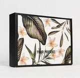 Airplane Box Color Clothes Packaging Box Jk Custom Rectangular Underwear Express Packaging Gift Paper Box Refreshing green leaf flower 0 - Tophatter Daily Deals