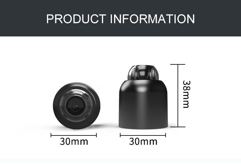 1080P Hd Night Vision Small Monitor Wireless Wifi Remote Surveillance Camera Home Network Camera 0 - Tophatter Daily Deals