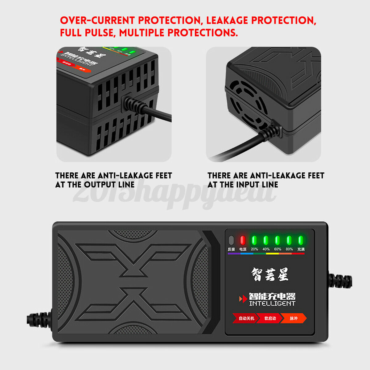 48V20AH Electric Vehicle Charger 0 - Tophatter Daily Deals