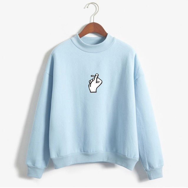 Oversized Cozy Women’s Sweatshirt - Mock Neck, Fleece 07style 3D Changing Face Moving Picture Frame - Tophatter Daily Deals