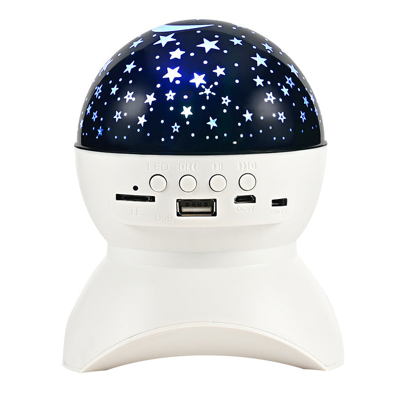 Bluetooth Audio Dream Projector Led Colorful Speakers 0 - Tophatter Daily Deals