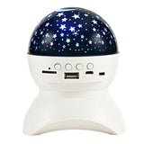 Bluetooth Audio Dream Projector Led Colorful Speakers 0 - Tophatter Daily Deals