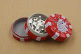 Alloy Small Chip Three-Layer Cigarette Grinder And Smoking Accessories 0 - Tophatter Daily Deals