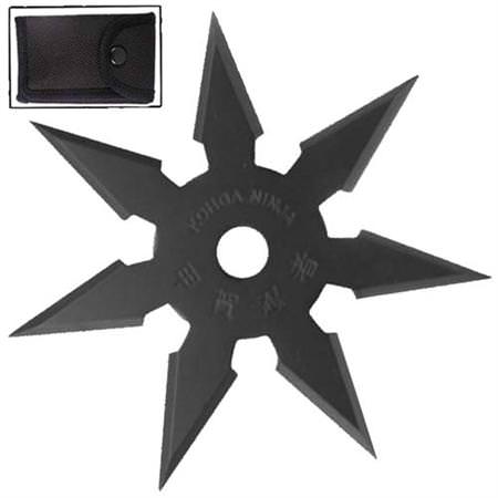 Secret Khoga Ninja Seven Points Throwing Star Black Collectible Weapons - Tophatter Daily Deals