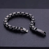 Fashion Titanium Steel Bracelet Casting Personality Trendy Men's Bracelet Bracelets - Tophatter Daily Deals
