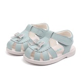 Baby Princess Shoes Girls Toddler Leather Sandals Baby Toddler Children's Shoes Light Blue 0 - Tophatter Daily Deals