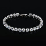 BeaQueen Bridesmaids Luxury CZ Crystal Jewelry Brilliant White 0 - Tophatter Daily Deals