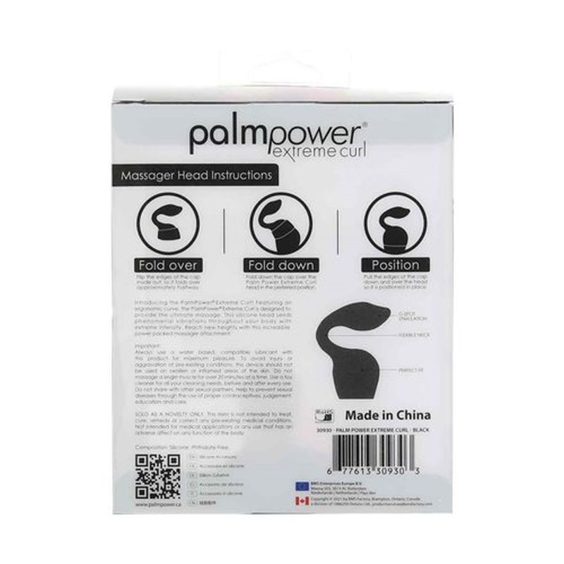 Extreme Pleasure Cap Black for PalmPower Extreme Massage > Sex Toys > Massage Wands - Tophatter Daily Deals