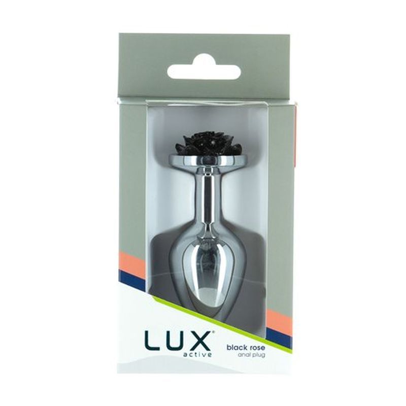 Black Rose 3 Inch Metal Butt Plug > Anal Range > Jewel Butt Plugs - Tophatter Daily Deals
