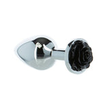 Black Rose 3 Inch Metal Butt Plug > Anal Range > Jewel Butt Plugs - Tophatter Daily Deals