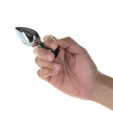Black Rose 3 Inch Metal Butt Plug > Anal Range > Jewel Butt Plugs - Tophatter Daily Deals