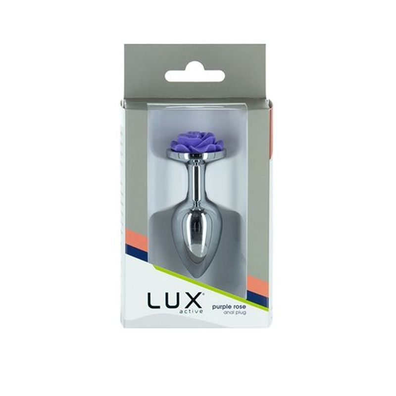 Purple Rose 3 Inch Metal Butt Plug > Anal Range > Jewel Butt Plugs - Tophatter Daily Deals