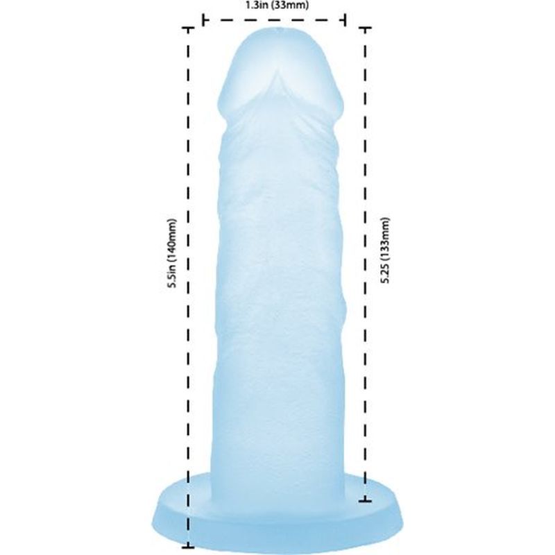 Cocktails Dildo Blue Lagoon 5.5 Inch > Dildos > Neutral Dildos - Tophatter Daily Deals