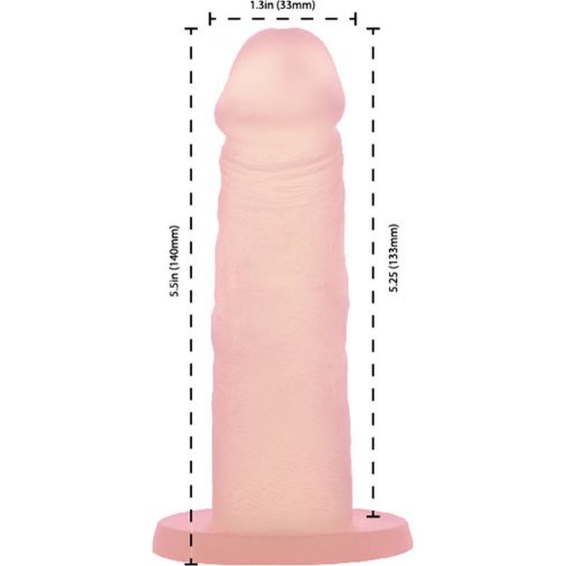Cocktails Dildo Peach Bellini 5.5 Inch > Dildos > Slim Dildos - Tophatter Daily Deals