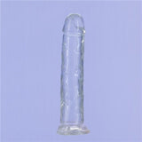 Crystal Dildo Straight 7 Inch Clear Premium Body Safe TPE > Dildos > Realistic Dildos - Tophatter Daily Deals