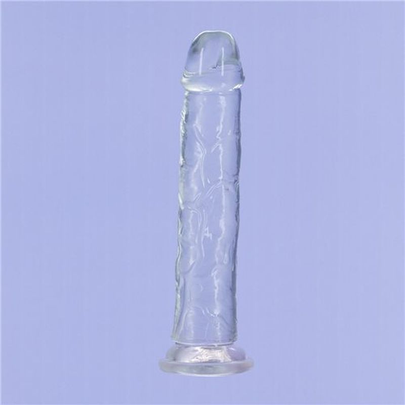 Crystal Dildo Straight 9 Inch Clear Transparent > Dildos > Large Dildos - Tophatter Daily Deals