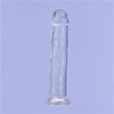 Crystal Dildo Straight 9 Inch Clear Transparent > Dildos > Large Dildos - Tophatter Daily Deals