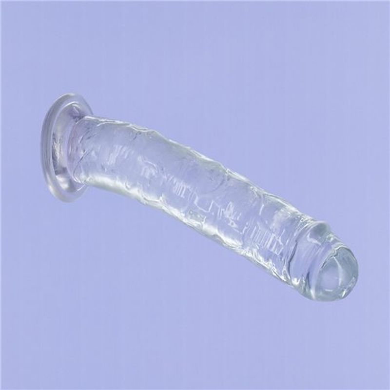 Crystal Dildo Straight 9 Inch Clear Transparent > Dildos > Large Dildos - Tophatter Daily Deals