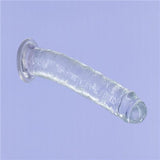 Crystal Dildo Straight 9 Inch Clear Transparent > Dildos > Large Dildos - Tophatter Daily Deals