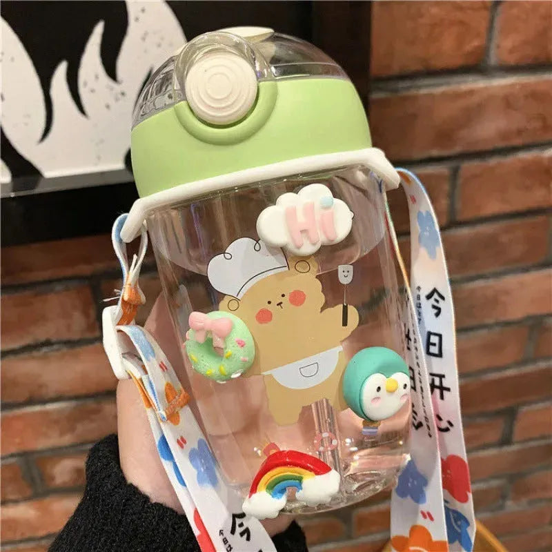 Fall-Resistant Children'S Cups A 420ml green Default Bluetooth Speaker Lamp - Tophatter Daily Deals