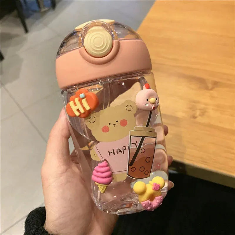 Fall-Resistant Children'S Cups B 420ml pink Default Bluetooth Speaker Lamp - Tophatter Daily Deals