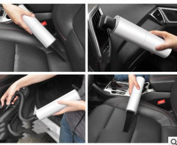 120W Wireless Car Vacuum Cleaner, Car Rechargeable Super Suction High Power Vacuum Cleaner 0 - Tophatter Daily Deals