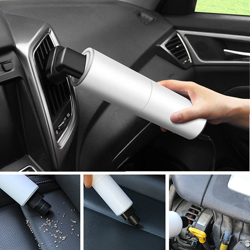 120W Wireless Car Vacuum Cleaner, Car Rechargeable Super Suction High Power Vacuum Cleaner 0 - Tophatter Daily Deals