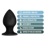 Anal Adventures Platinum Silicone Anal Stout Plug 3.75 Inch Large > Anal Range > Butt Plugs - Tophatter Daily Deals