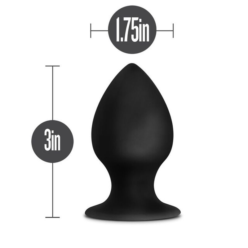 Anal Adventures Platinum Silicone Anal Stout 3 Inch Plug > Anal Range > Butt Plugs - Tophatter Daily Deals
