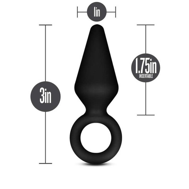 Anal Adventures Platinum Silicone Anal Loop Plug Small – Silicone Butt Plug > Anal Range > Butt Plugs - Tophatter Daily Deals